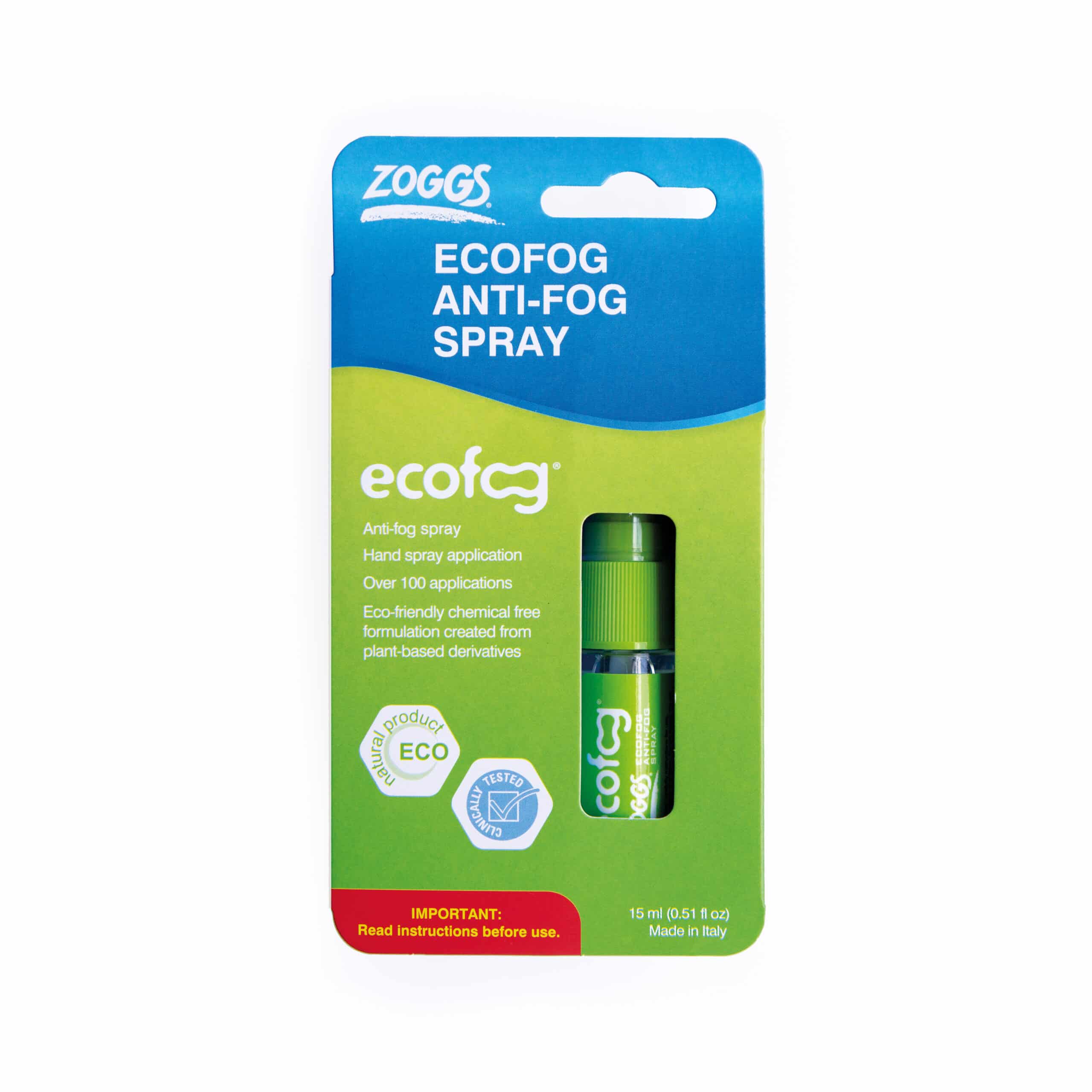 Spray antivaho FOG ZERO - NEXO - Mas Triatlón